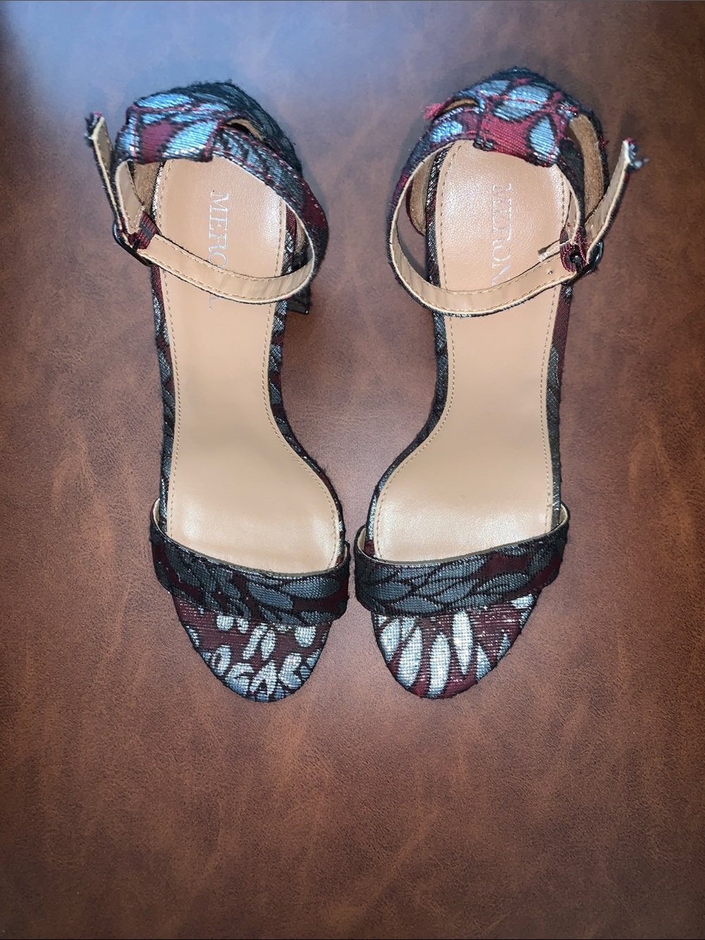Elegant Floral Heels
